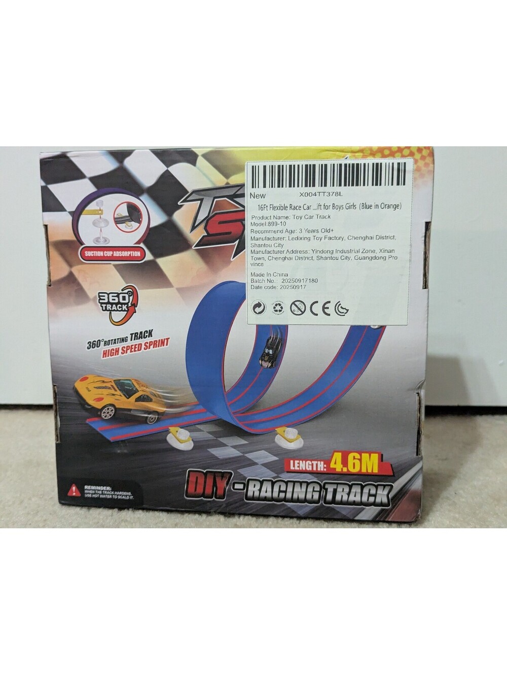 Track Sprint DIY Racing Track 4.6M - Picture 2 of 4